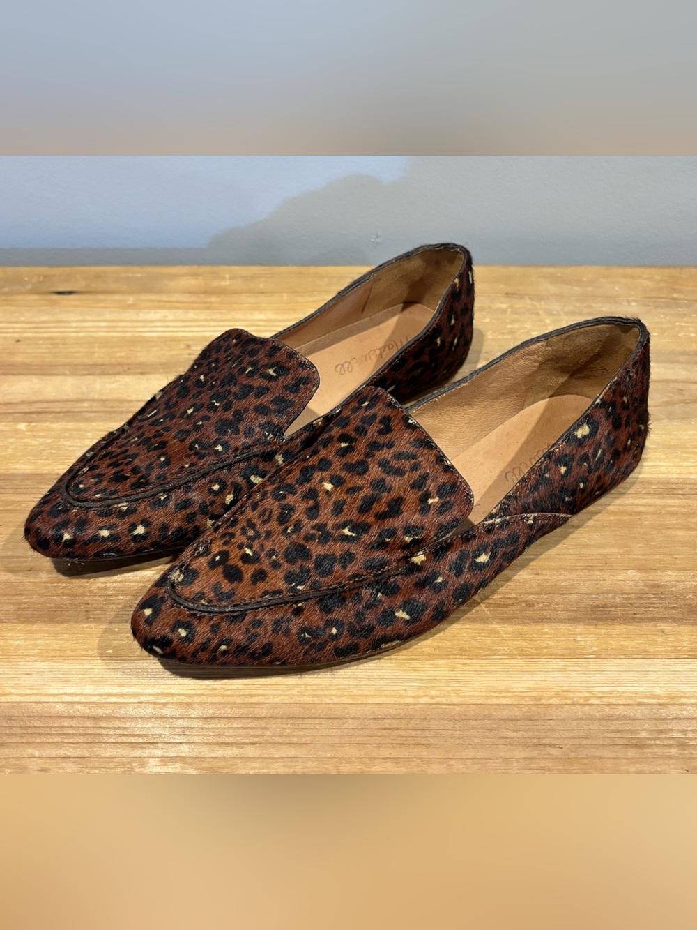 Madewell Frances Skimmer Leopard
Loafer Size 7